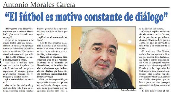 Entrevista al president Morales per Pere Ferreres i reportatge central ‘El poder de la FeGrama’ a ElMirall.net